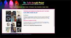 Desktop Screenshot of indieacoustic.com